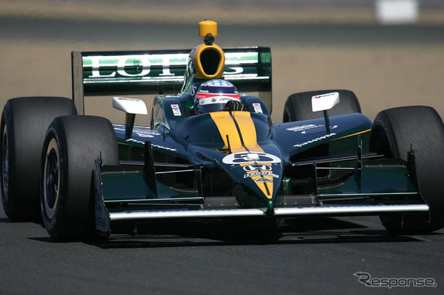 佐藤琢磨選手（8月28日・第13戦インフィニオン・レースウェイ）