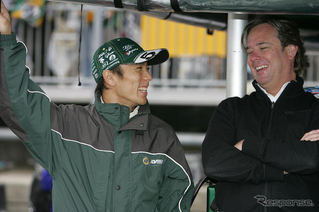 佐藤琢磨選手（8月28日・第13戦インフィニオン・レースウェイ）