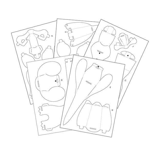 アパトサウルスのパーツ