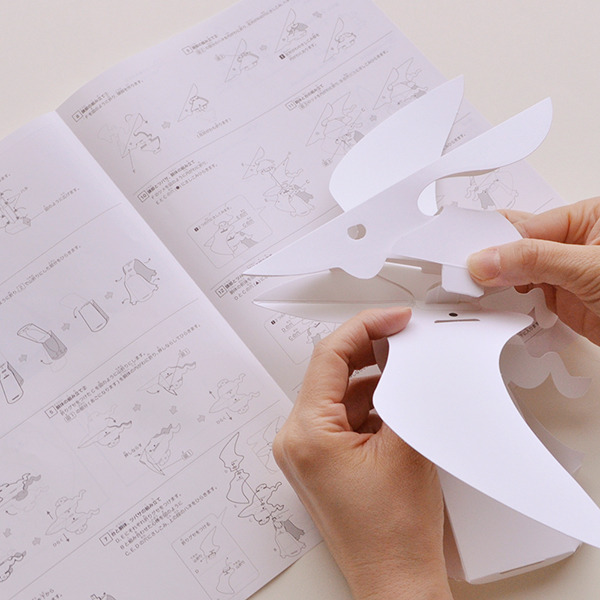 プテラノドンの組立て