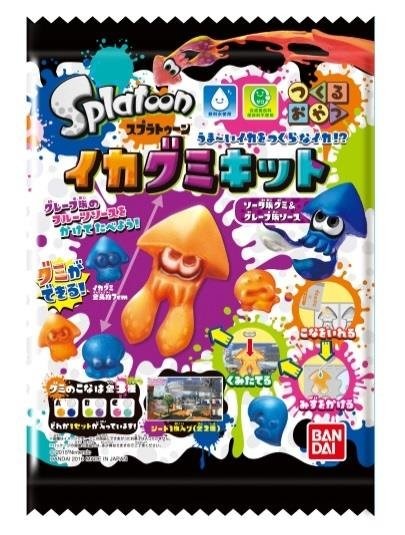 バンダイが“作って楽しめる”お菓子シリーズを提案…『マリオメーカー』や『スプラトゥーン』がおやつに!?