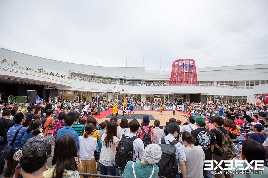 3×3 PREMIER.EXEは、トッププレーヤーたちが街中でハイレベルな戦いを繰り広げている