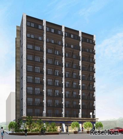 学生レジデンス外観（イメージ）