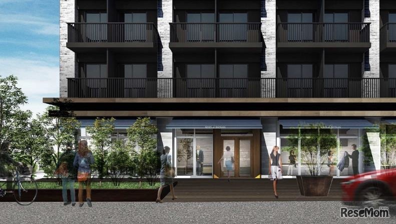 食堂エントランス（イメージ）