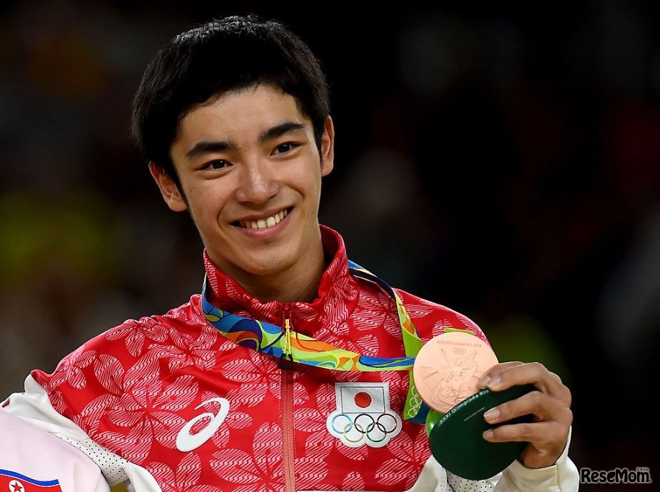 白井健三選手　（Photo by Laurence Griffiths/Getty Images）