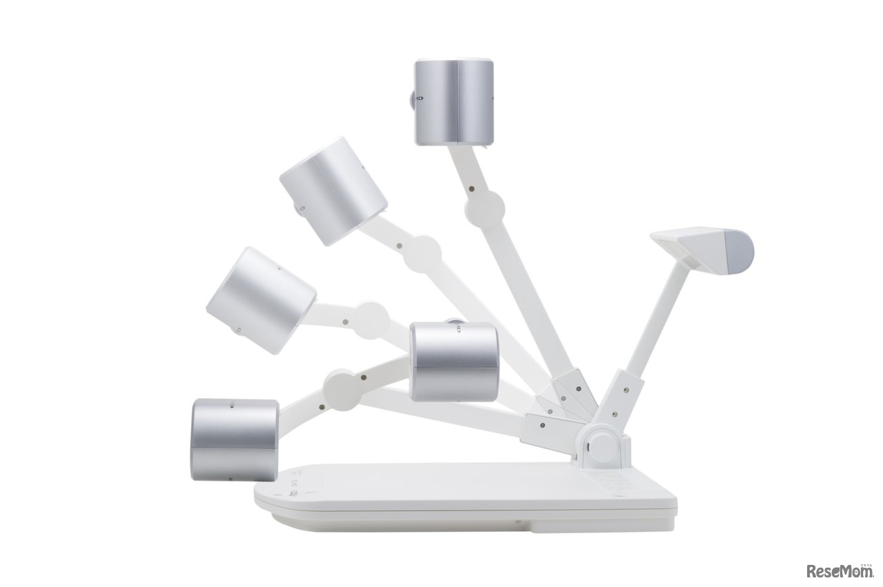 さまざまな角度から撮影することができる