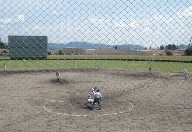 岐阜ファミリーパーク球場の全景