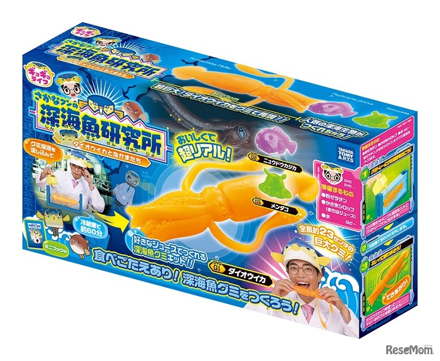 「深海魚研究所」ダイオウイカとなかまたち