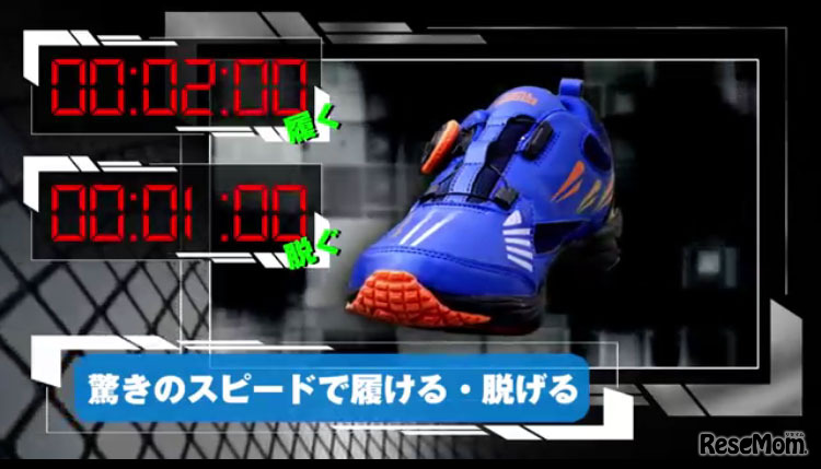 2秒で履けて、1秒で脱げる