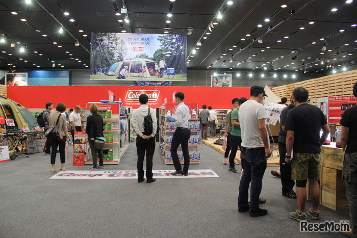 コールマン2017年度製品展示会会場