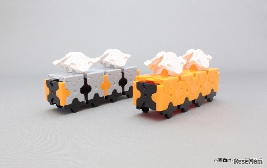 ワークショップ「LaQで電車を作ろう！」（イメージ）