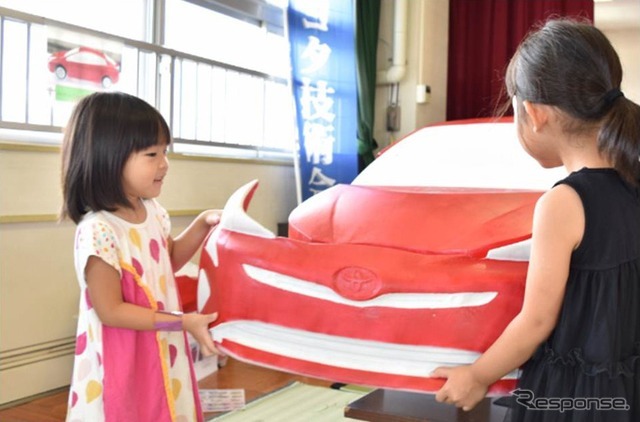 2016年「クルマづくりお仕事体験」先行体験会の様子