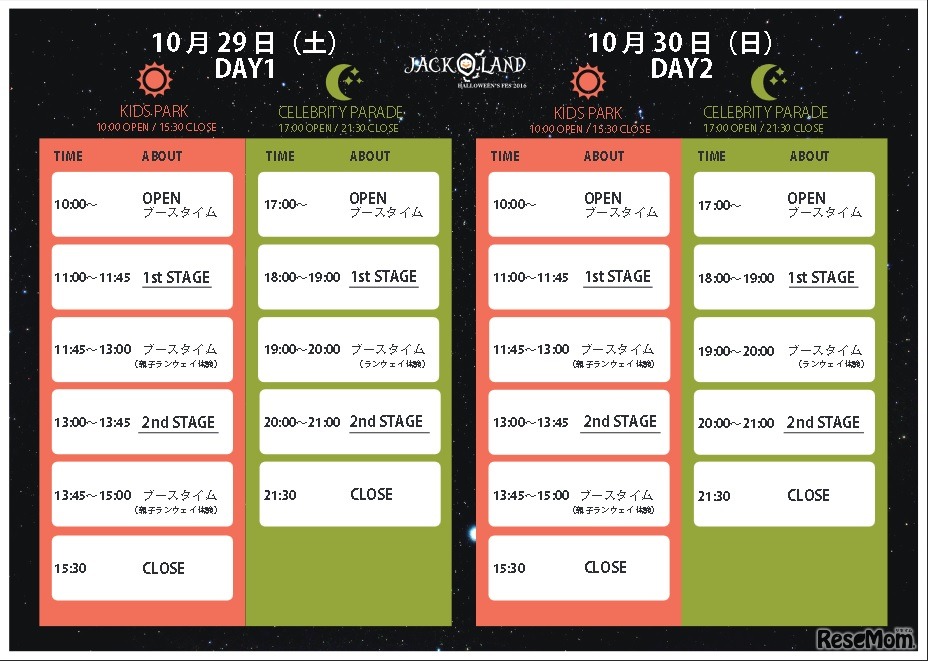 タイムテーブル