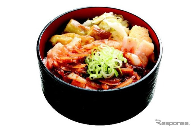 39 北海道バル 海 上ふらの豚と秋ナスの豚テキ丼