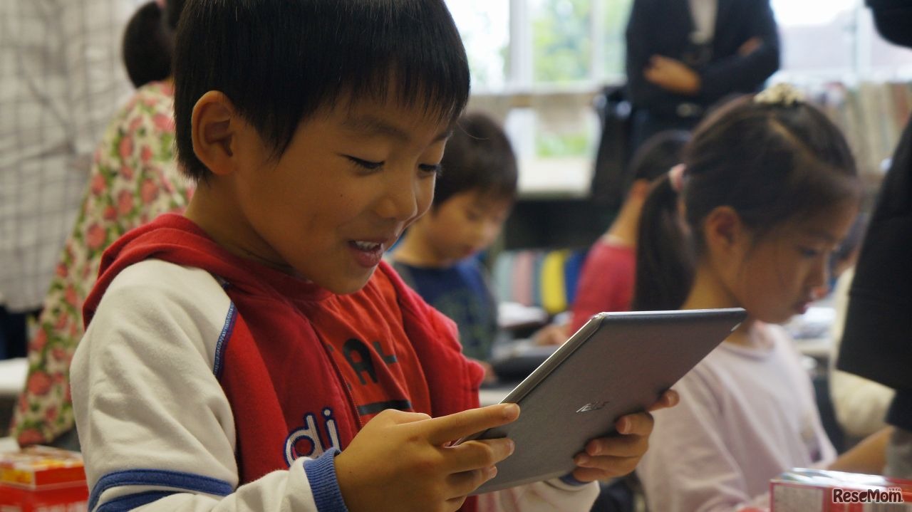 きちんと動作して、思わず安堵の表情