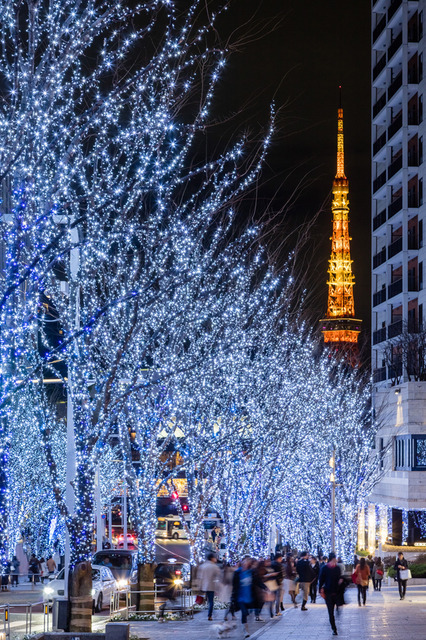 「けやき坂 Galaxy イルミネーション」