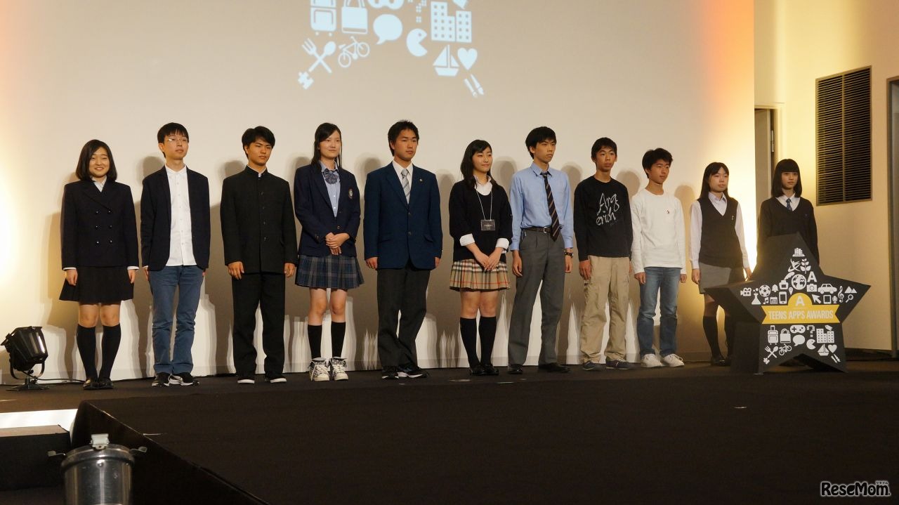 10組（11名）のファイナリストたち