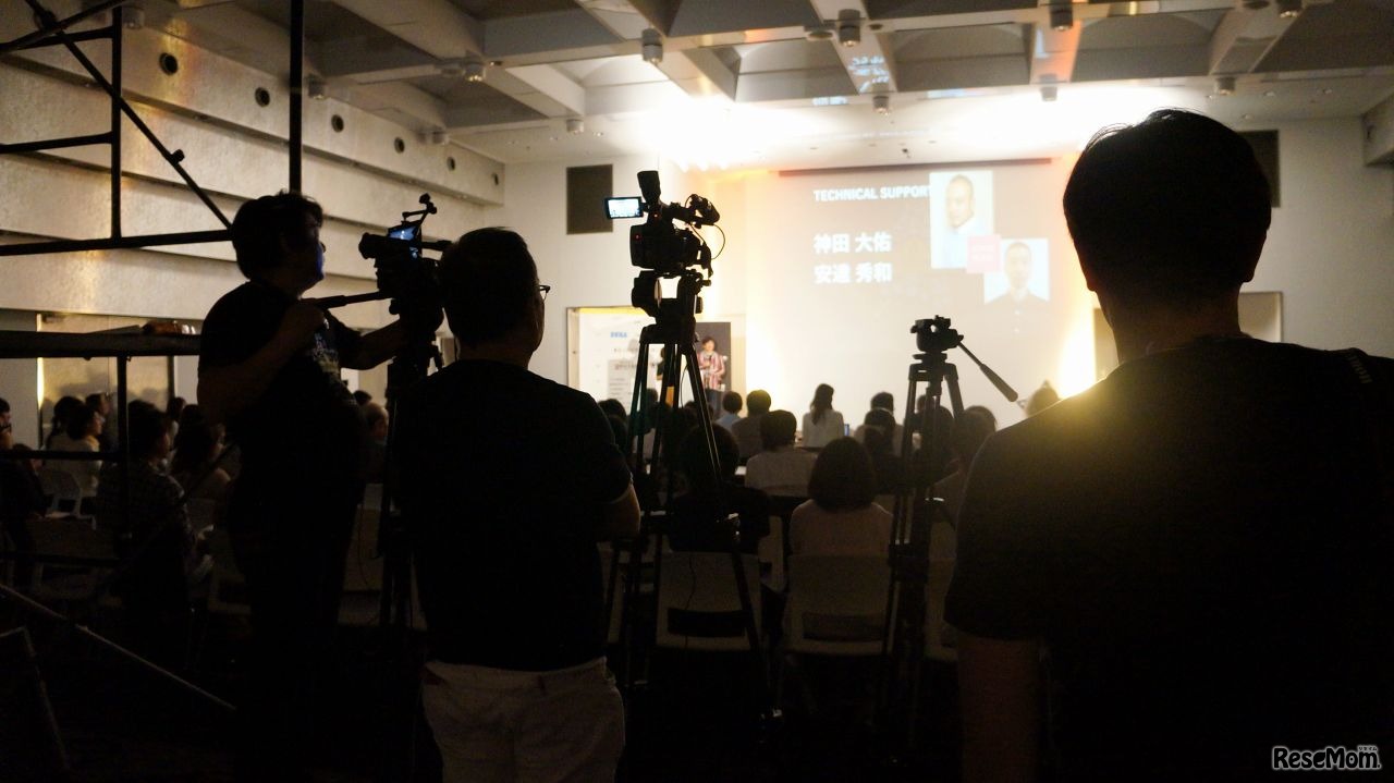 全国ネットTVの取材も入っていた