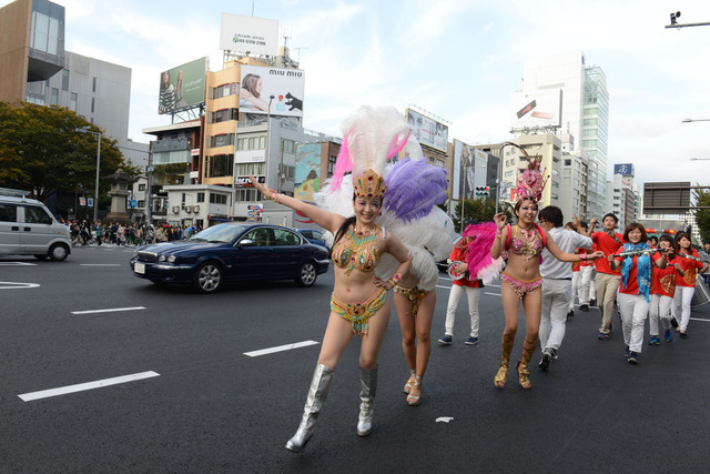 青山ワールドスポーツパレード、2015年の様子