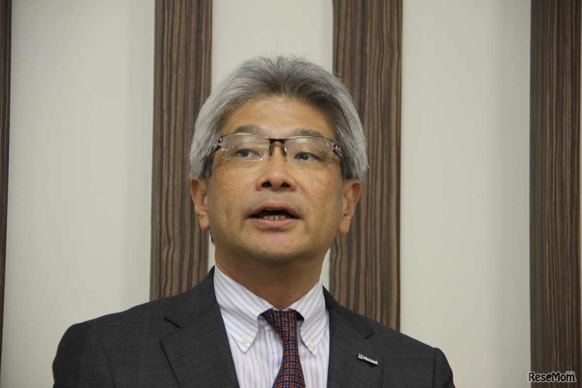 マイクロソフト執行役員・Windowsクラスルーム協議会理事長 織田浩義氏
