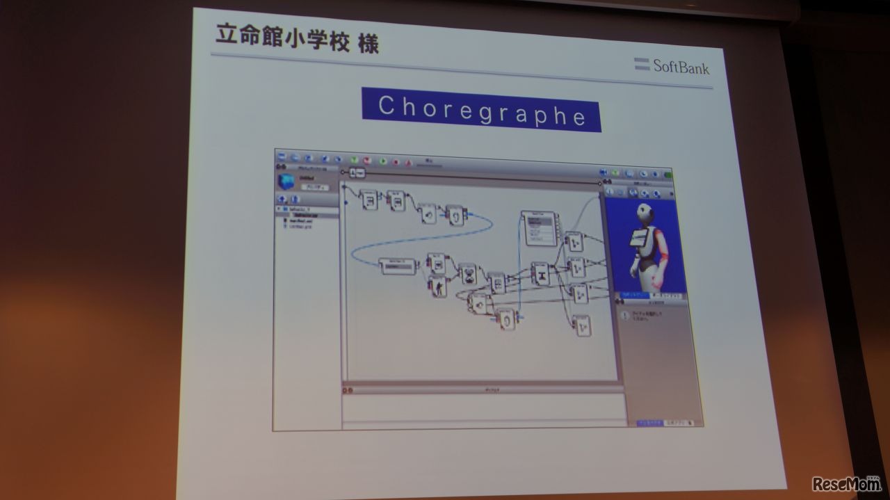 ビジュアルプログラミングツール「コレグラフ」