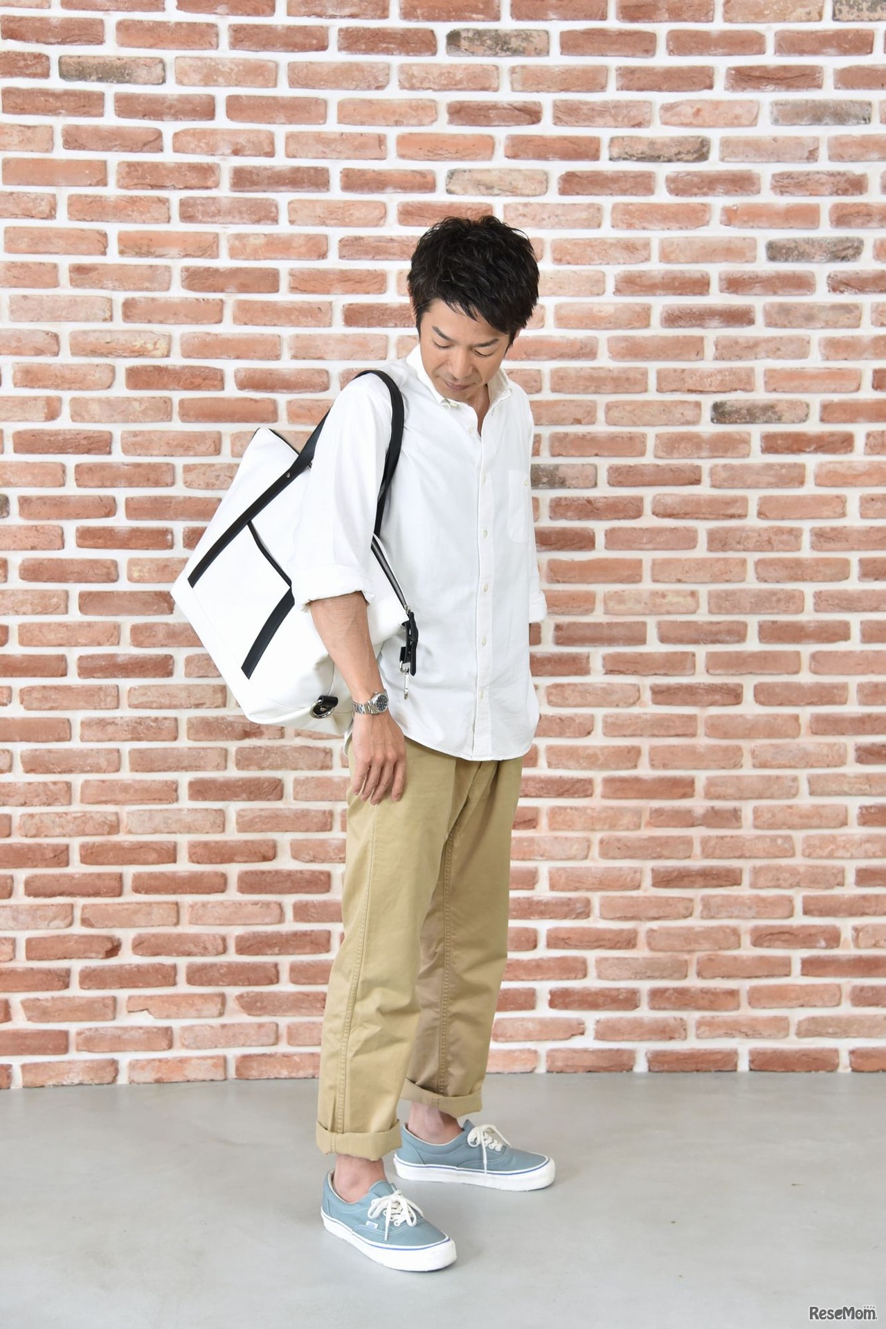 キャンバススマートトート（ナチュラル）使用画像