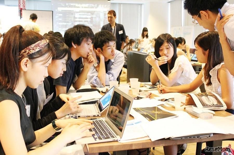 キャリア大学の授業のようす