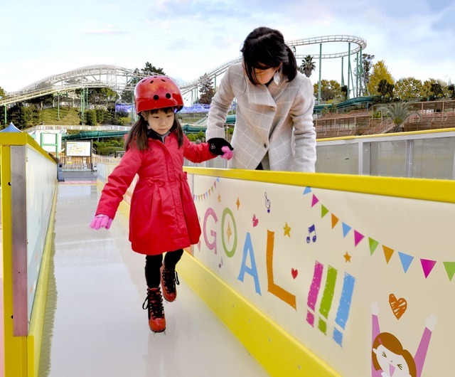 ひらかたパーク、スケート＆雪遊び「ウインターカーニバル」12/2オープン