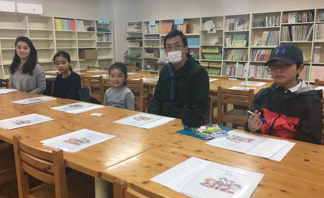 家族5人で挑戦。参加のきっかけは長男くんの「参加しよう」の一言で決まったそうです。ノリのよいご家族でした。