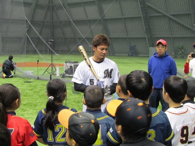 ネクソン×千葉ロッテ野球教室（2016年12月4日）