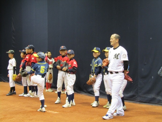 ネクソン×千葉ロッテ野球教室（2016年12月4日）