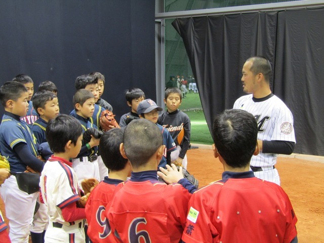 ネクソン×千葉ロッテ野球教室（2016年12月4日）