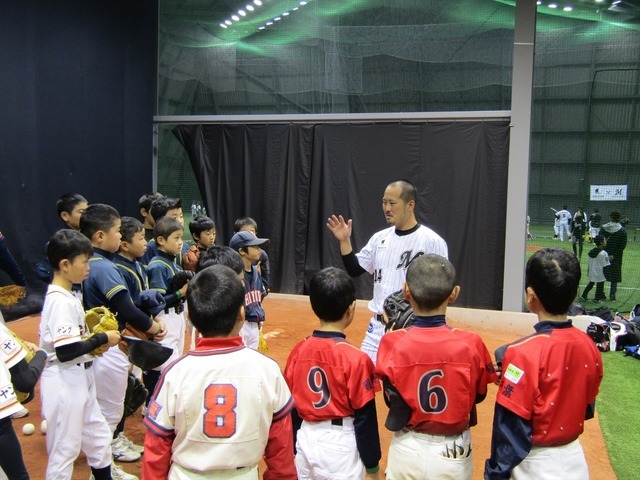 ネクソン×千葉ロッテ野球教室（2016年12月4日）