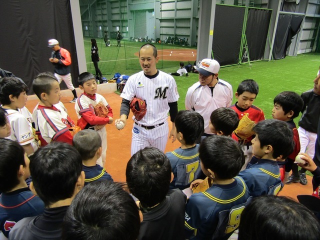 ネクソン×千葉ロッテ野球教室（2016年12月4日）