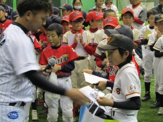 ネクソン×千葉ロッテ野球教室（2016年12月4日）