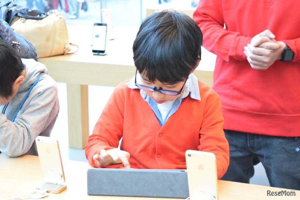 Apple Store表参道で開催された「Hour of Code」