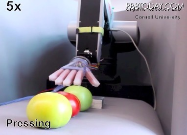 人の触覚に近い機能を持った