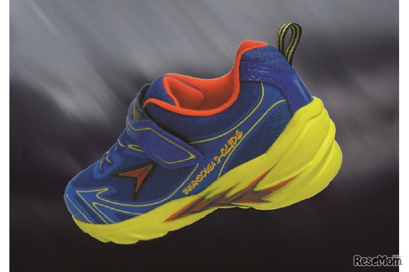 瞬足の2017年春夏モデル「S-GLIDE／エスグライド」（JJ-293、ブルー）