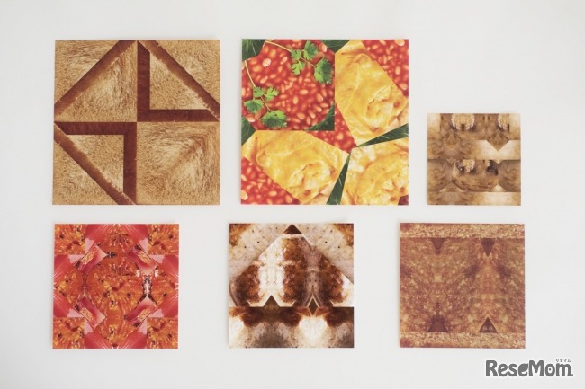 折り紙イメージ　画像：「朝ごはんから世界を学ぼう！おいしいORIGAMI ～イギリスの朝ごはん～