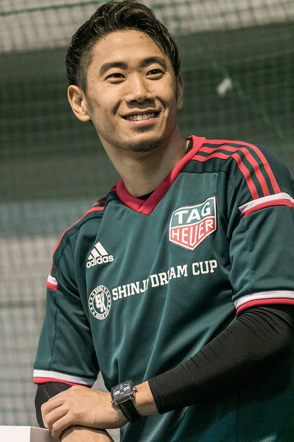 香川真司、「シンジ ドリーム カップ in 仙台」で子どもと交流