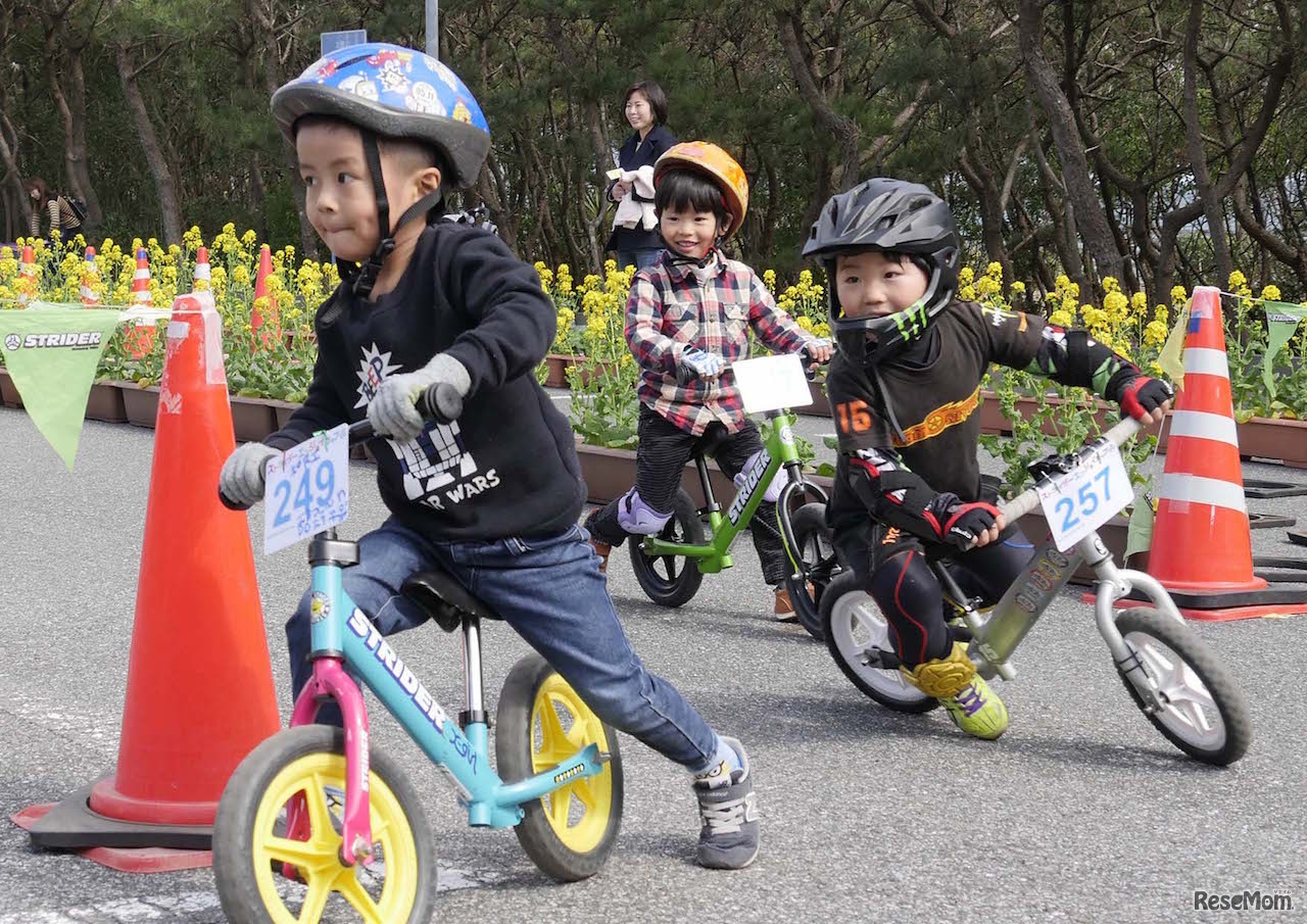ストライダーエンジョイカップ　開催時のようす