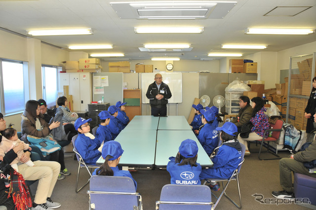 スバルのちびっこメカニック…未来のクルマ好きを作るアクティブライフスクエア