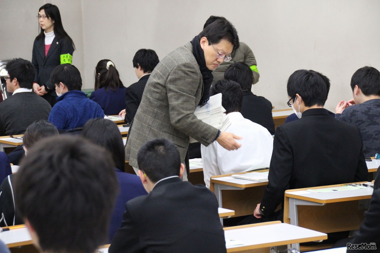 平成29年度（2017年度）センター試験会場のようす