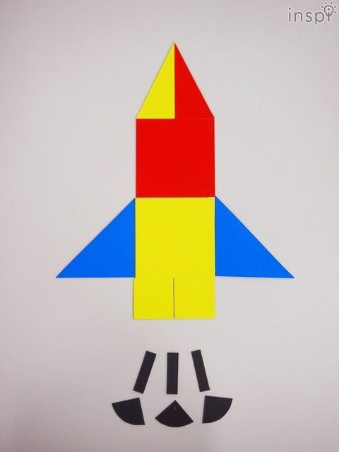 パズルでロケット