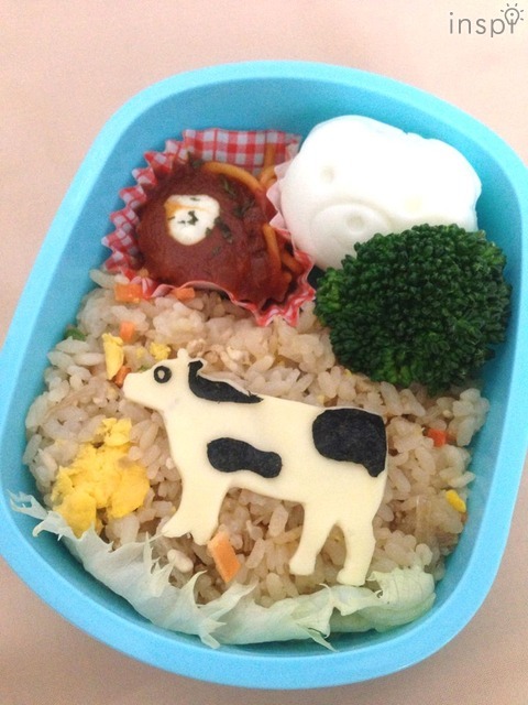 牛さんのお弁当