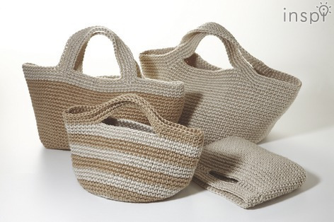 初夏の季節にぴったり！ 梱包用の麻紐でつくる麻紐バックがおしゃれで楽しいと話題！