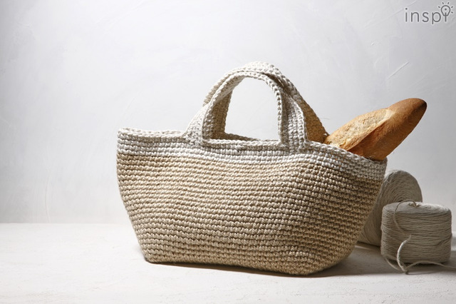 初夏の季節にぴったり！ 梱包用の麻紐でつくる麻紐バックがおしゃれで楽しいと話題！