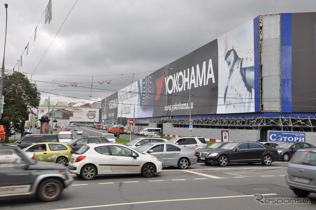 モスクワ市街のようす