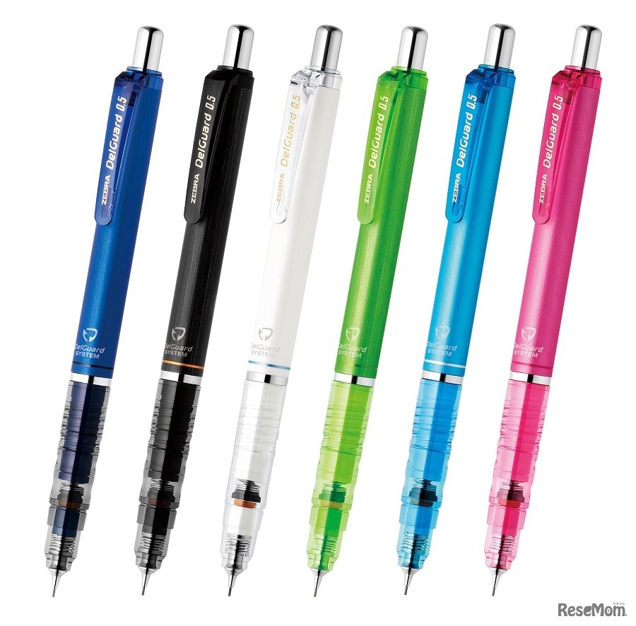 力を込めても芯が折れないシャープペン「デルガード」