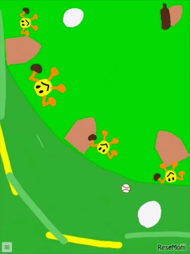 作品：野球盤ゲーム